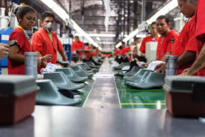 Fábrica de calzado en Nicaragua